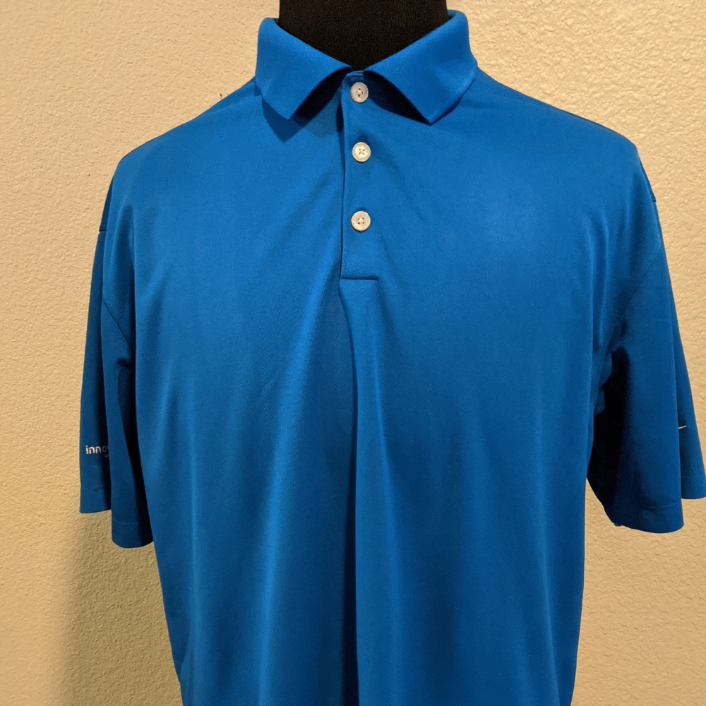 Mens Nike Polo Golf Blue Size XL